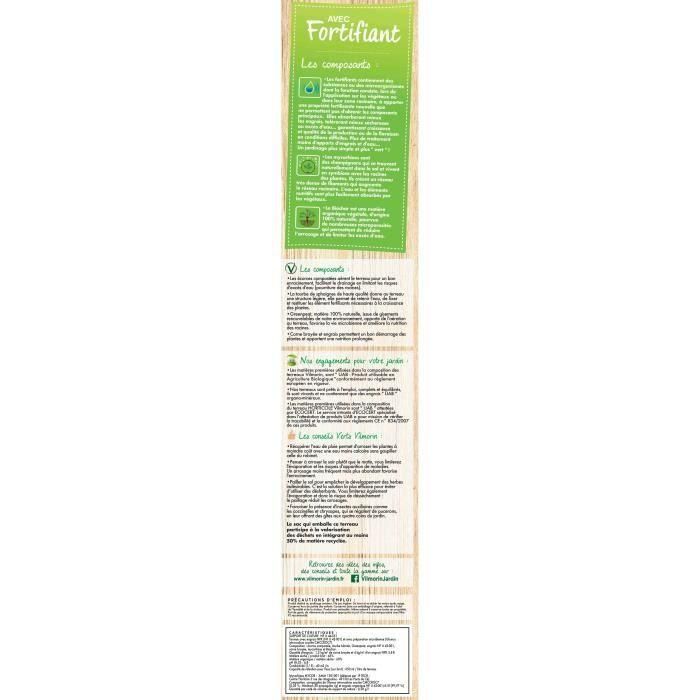 Tierra para setos - VILMORIN - 40 L 2 Tierra para setos - VILMORIN - 40 L 2
