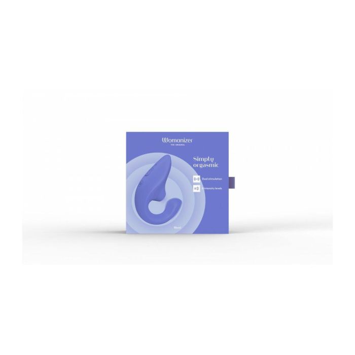 Vibrador Womanizer WOM182-BLUE Azul 2 Vibrador Womanizer WOM182-BLUE Azul 2