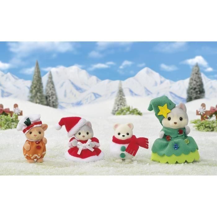 Muñeca - SYLVANIAN FAMILIES - La caja navideña - 4 figuras articuladas 3 Muñeca - SYLVANIAN FAMILIES - La caja navideña - 4 figuras articuladas 3