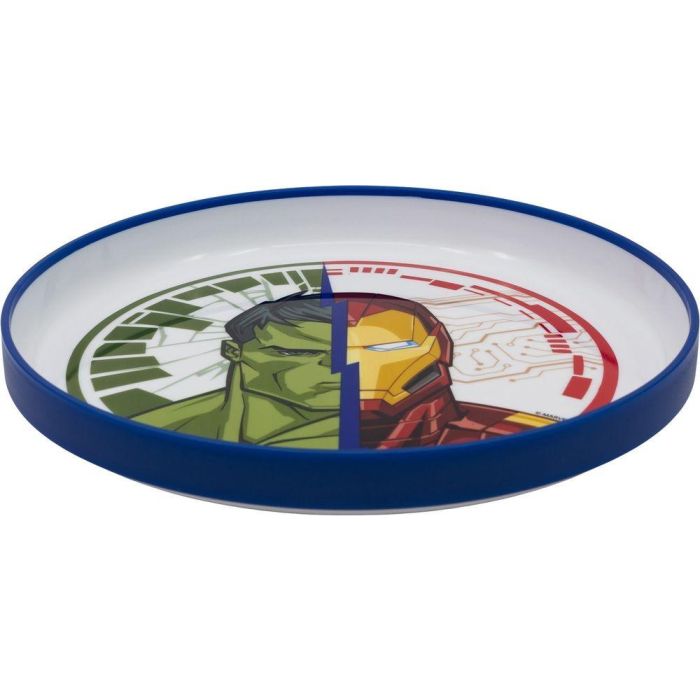 Plato Antideslizante Bicolor Premium Vengadores CZ11292 2 Plato Antideslizante Bicolor Premium Vengadores CZ11292 2