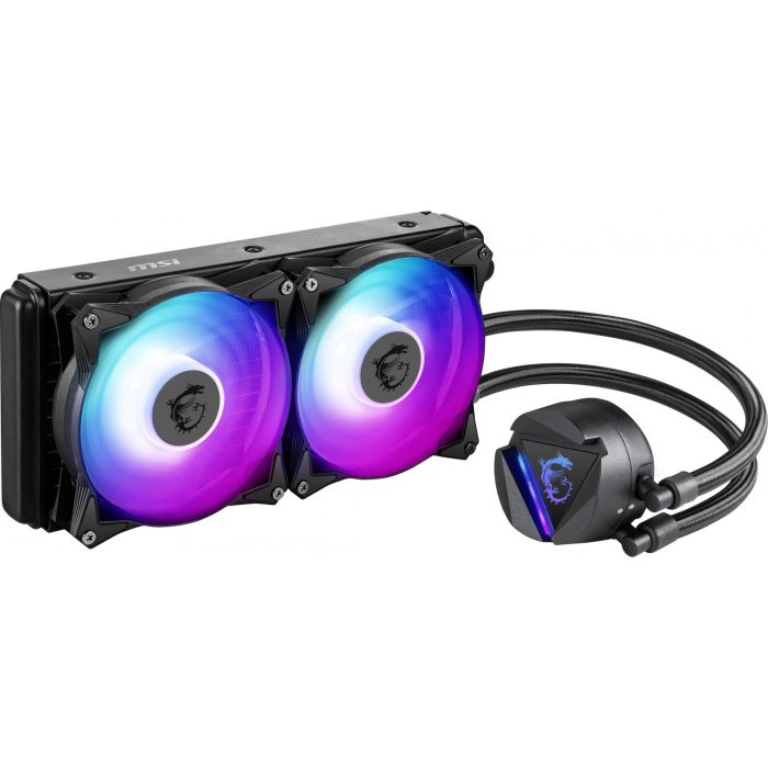 MSI MAG Coreliquid 240R V2 - Kit Refrigeración Líquida AIO CPU 240mm, 2x Ventiladores 120mm ARGB, 2000 RPM, Negro 1 MSI MAG Coreliquid 240R V2 - Kit Refrigeración Líquida AIO CPU 240mm, 2x Ventiladores 120mm ARGB, 2000 RPM, Negro 1
