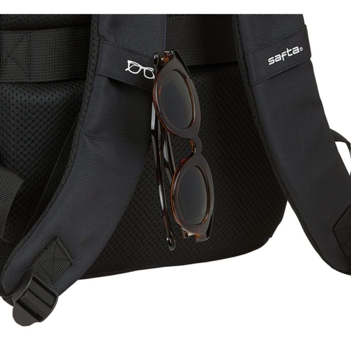 Mochila para Portátil Safta 14,1'' Negro 28 x 40 x 13 cm 4 Mochila para Portátil Safta 14,1'' Negro 28 x 40 x 13 cm 4