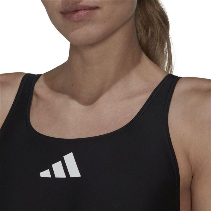 Bañador Mujer Adidas 3 Bars Negro 2 Bañador Mujer Adidas 3 Bars Negro 2