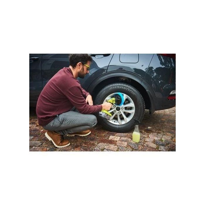 Cepillo motorizado 18V - diám. 150 mm - 210 rpm - Protección de batería IPX7 - Se entrega con 1 cepillo mediano 2 Cepillo motorizado 18V - diám. 150 mm - 210 rpm - Protección de batería IPX7 - Se entrega con 1 cepillo mediano 2