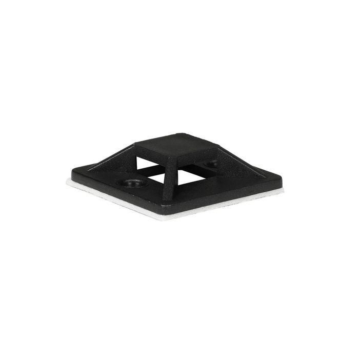 ProXtend Self Adhesive Cable Clips 25mm x 25mm Black 50pcs in a bag ProXtend Self Adhesive Cable Clips 25mm x 25mm Black 50pcs in a bag