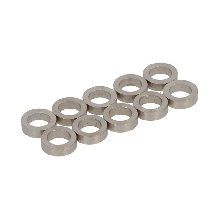 Edm Ovalillo pernio ov01 en acero inoxidable, ø7mm interior - ø10,5mm exterior, 3mm espesor, 10 unidades Edm Ovalillo pernio ov01 en acero inoxidable, ø7mm interior - ø10,5mm exterior, 3mm espesor, 10 unidades