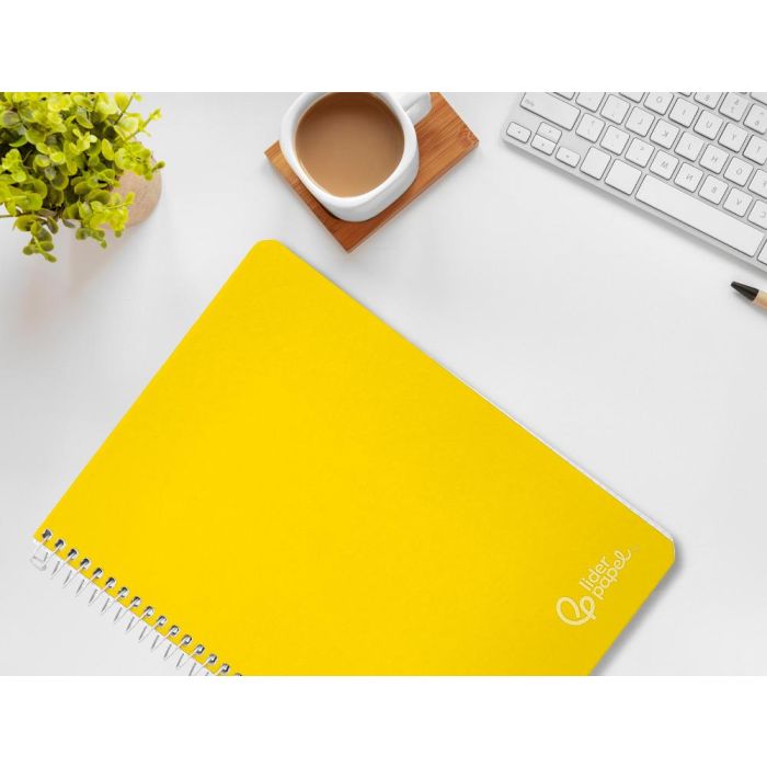 Cuaderno Espiral Liderpapel Din A4 Witty Tapa Dura 80H 90 gr Cuadro 4 mm Con Margen Color Amarillo 6 Cuaderno Espiral Liderpapel Din A4 Witty Tapa Dura 80H 90 gr Cuadro 4 mm Con Margen Color Amarillo 6
