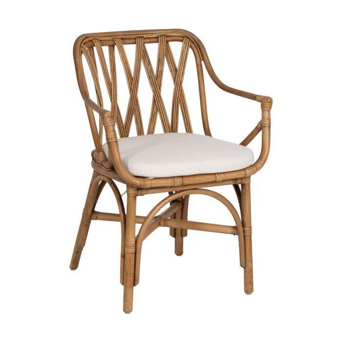 Sillón Natural Ratán Decoración 62 X 55 X 83 cm