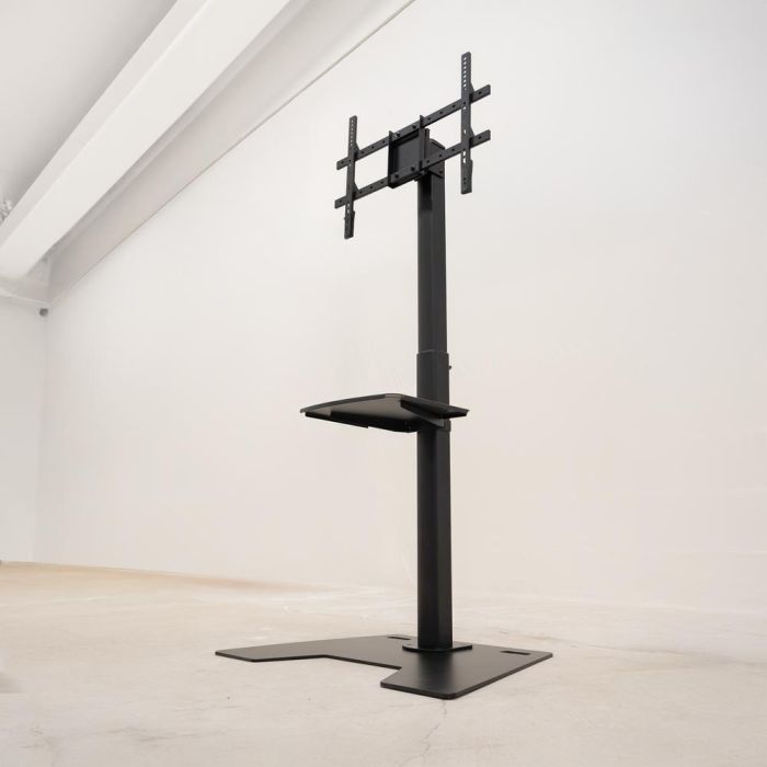TooQ FS2284M-B Soporte de Suelo para TV de 37" a 70", Altura Regulable, Negro 6