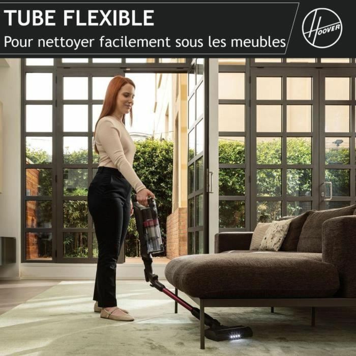 Hoover Aspiradora de Escoba Inalámbrica HF1 Plus HF1P10HX: Ligera y Potente con Modo Turbo y Cepillo LED Antitorsión 4