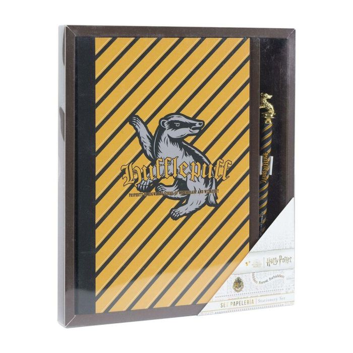 Set de papelería harry potter hufflepuff 22.0 x 22.0 x 2.5 cm 2 Set de papelería harry potter hufflepuff 22.0 x 22.0 x 2.5 cm 2