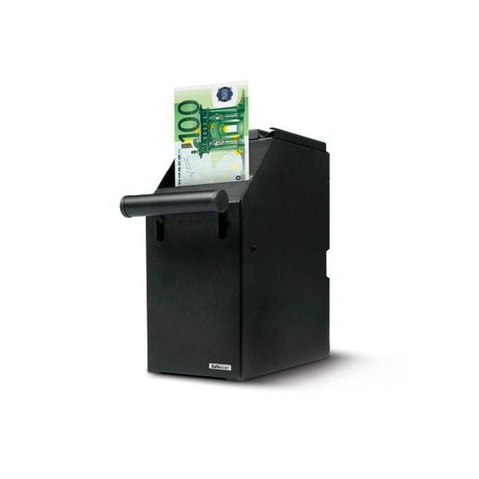 Safescan Caja Fuerte POS Modelo 4100 Negra - Almacenamiento Seguro de Billetes