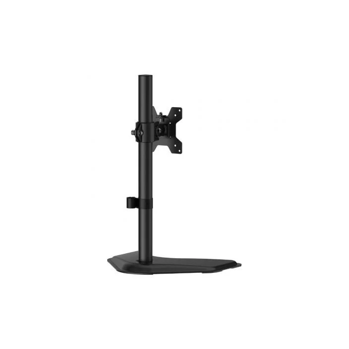 AISENS - SOPORTE DE MESA CON PEANA ECO GIRATORIO E INCLINABLE PARA MONITOR/TV 10KG DE 17-32, NEGRO 2