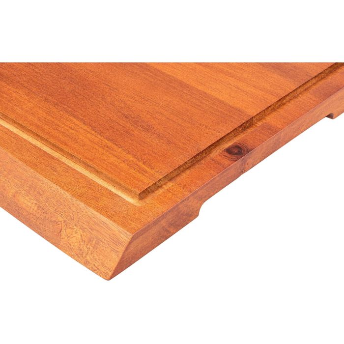 Style De Vie Tabla de cortar antideslizante Acacia con ranura y asa 50 x 35 x 3 cm STY8720039620216 1