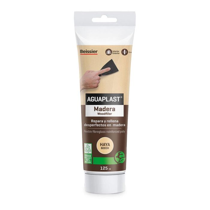 Aguaplast 70000-010 Masilla para madera haya 125ml - Reparación y relleno para interior/exterior 0 Aguaplast 70000-010 Masilla para madera haya 125ml - Reparación y relleno para interior/exterior 0