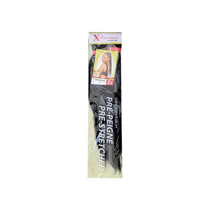 X-Pression X-PRESSION PRE-PEIGNE 1 (1X2) Cabello sintético para trenzar