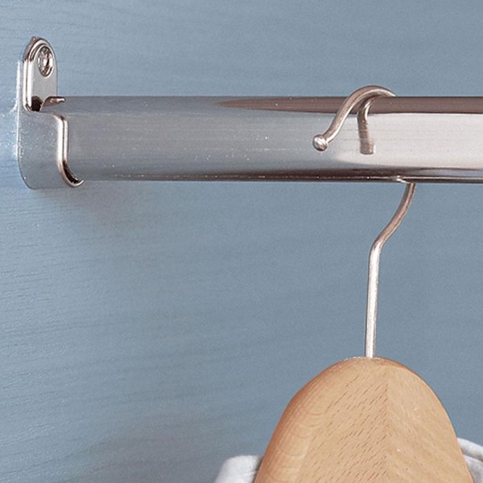 Cintacor Soporte Armario Ovalado Blanco Entre-Paredes (2 uds) 3