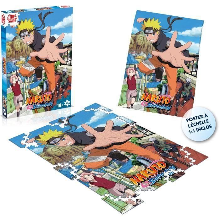 Puzzle Naruto Shippuden Regreso a Konoha 1000 piezas - movimientos ganadores 1 Puzzle Naruto Shippuden Regreso a Konoha 1000 piezas - movimientos ganadores 1