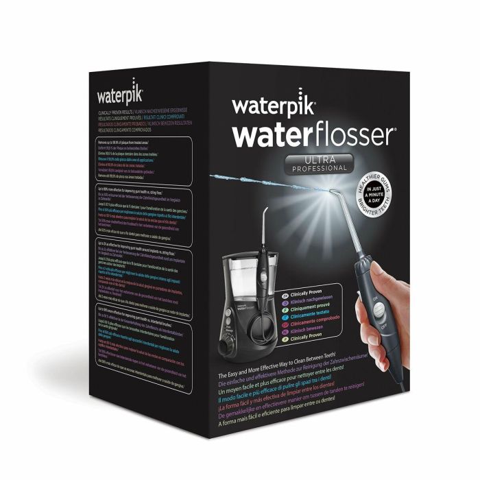 Waterpik WAT0073950336833 Irrigador bucal WP-662 Negro para Adultos 2 Waterpik WAT0073950336833 Irrigador bucal WP-662 Negro para Adultos 2