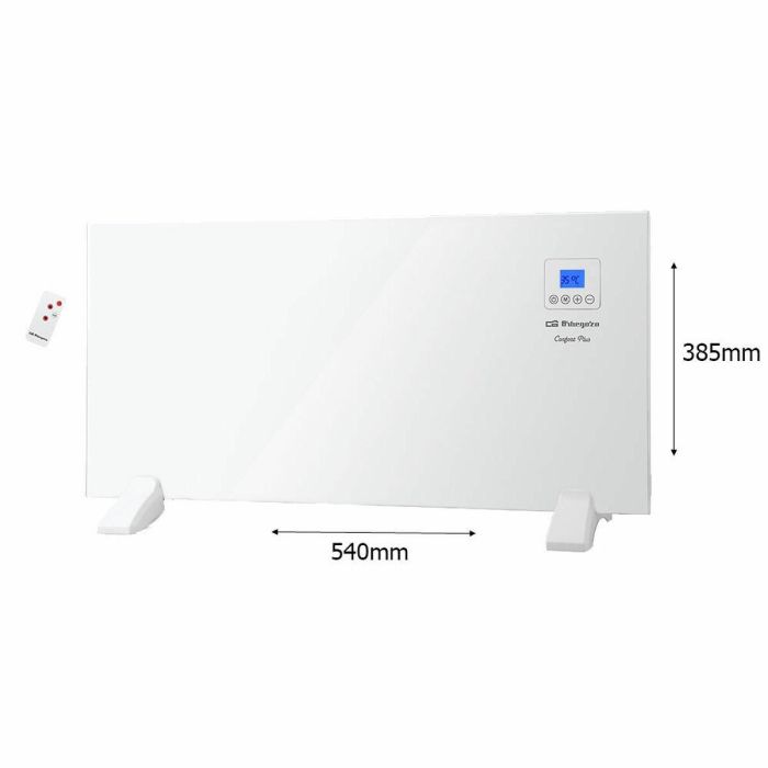 Orbegozo REH 500 A Panel Calefactor Radiante 500W WiFi, Mando a Distancia, Control Táctil, Programador