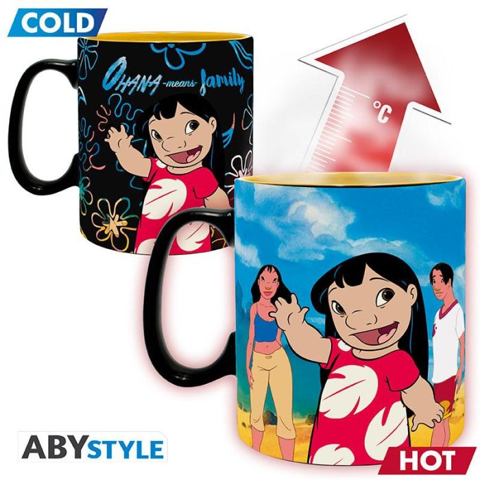 Taza Termocolora Abystyle Lilo & Stitch 1 Taza Termocolora Abystyle Lilo & Stitch 1