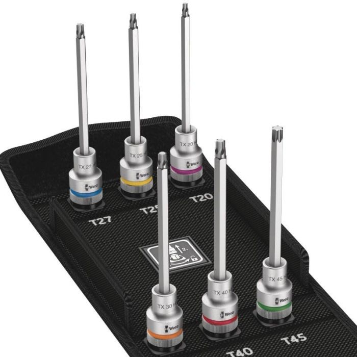 Wera 8767 C TORX HF 2 Zyklop Bitnuss-Satz TORX mit Haltefunkt 1