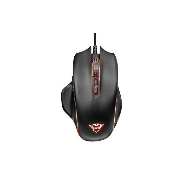 RATÓN TRUST GAMING GXT 168 HAZE - 4000PPP - 7 BOTONES (6 PROGRAMABLES) - 60 IPS - ILUMINACIÓN RGB - CABLE 170CM USB 3 RATÓN TRUST GAMING GXT 168 HAZE - 4000PPP - 7 BOTONES (6 PROGRAMABLES) - 60 IPS - ILUMINACIÓN RGB - CABLE 170CM USB 3