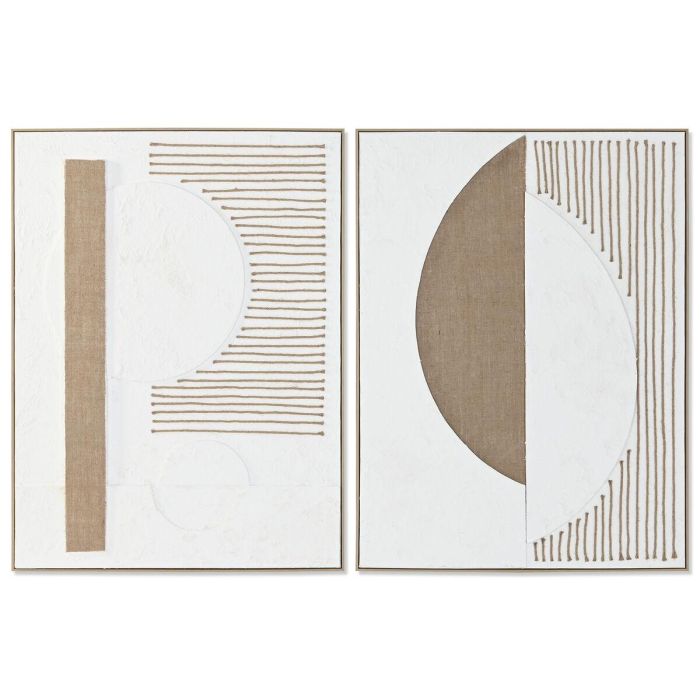 Cuadro Home ESPRIT Papel Poliestireno 92,5 x 4,5 x 122,5 cm 0 Cuadro Home ESPRIT Papel Poliestireno 92,5 x 4,5 x 122,5 cm 0