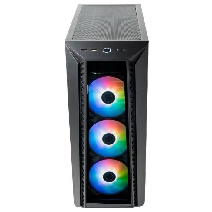 Cooler Master MasterBox 520 Midi Tower PC Negro con Ventiladores 3x120mm, Ventana Lateral, Iluminación RGB, MB520-KGNN-S01 4 Cooler Master MasterBox 520 Midi Tower PC Negro con Ventiladores 3x120mm, Ventana Lateral, Iluminación RGB, MB520-KGNN-S01 4