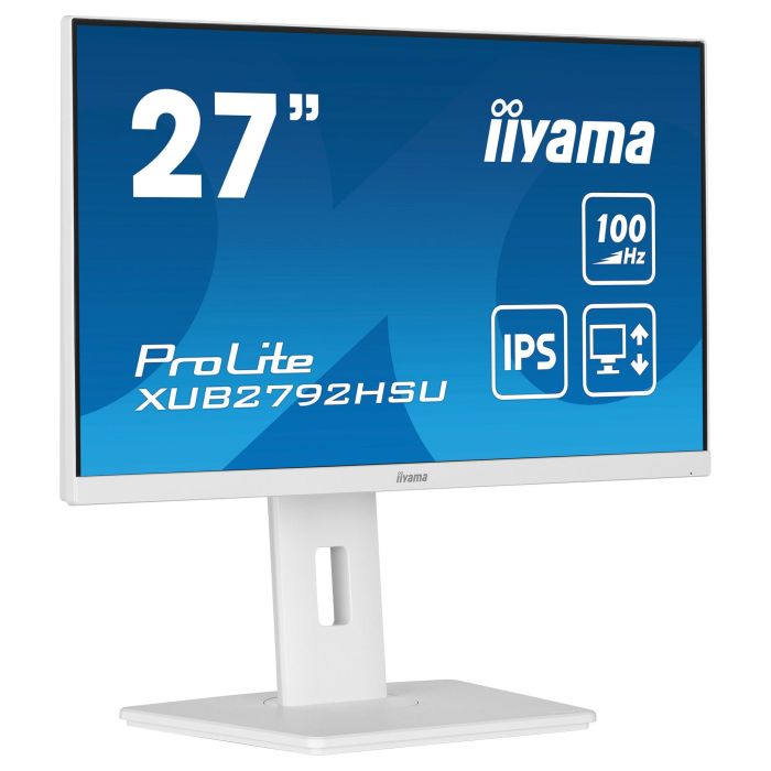 iiyama XUB2792HSU-W6 Monitor 27" Full HD IPS Blanco 100Hz 0.4ms HDMI DP USB 0 iiyama XUB2792HSU-W6 Monitor 27" Full HD IPS Blanco 100Hz 0.4ms HDMI DP USB 0