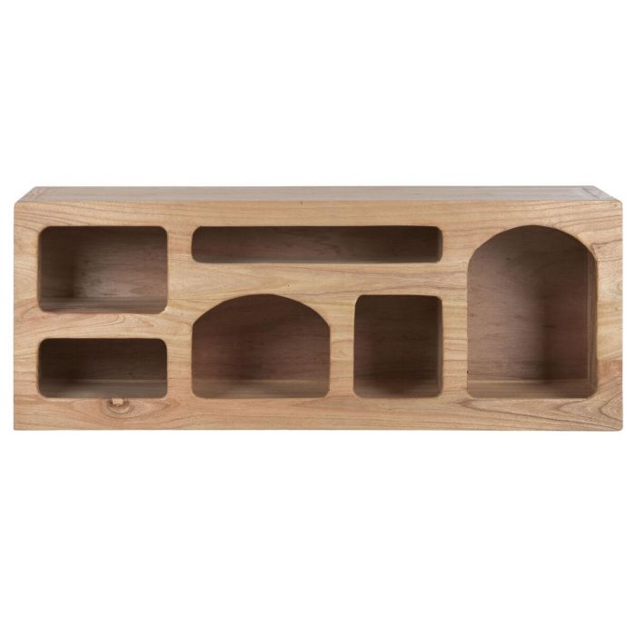 DKD Home Decor Mueble de Televisión Moderno Fabricado en Madera de Mindi con 160 cm de Ancho, 40 cm de Largo y 60 cm de Alto 0 DKD Home Decor Mueble de Televisión Moderno Fabricado en Madera de Mindi con 160 cm de Ancho, 40 cm de Largo y 60 cm de Alto 0