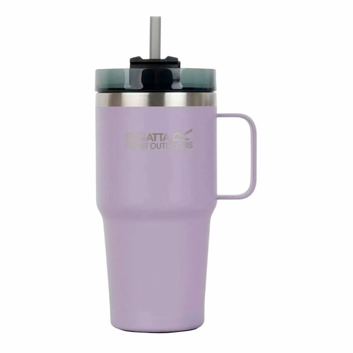 Vaso con Pajita Regatta Thermo Insulated Mug Ciruela 600 ml