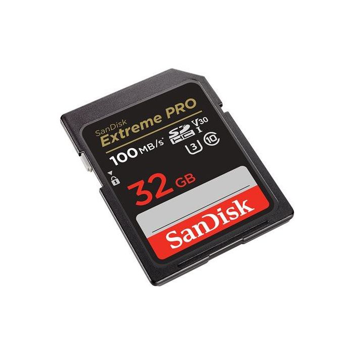 SanDisk Extreme Pro SDHC Tarjeta de Memoria 32 GB UHS-I Clase 10 / U3 / V30, Velocidad hasta 100 MB/s, Resistente (SDSDXXY-032G-GN4IN) SanDisk Extreme Pro SDHC Tarjeta de Memoria 32 GB UHS-I Clase 10 / U3 / V30, Velocidad hasta 100 MB/s, Resistente (SDSDXXY-032G-GN4IN)