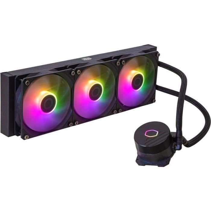Cooler Master MasterLiquid 360L Core ARGB Carcasa del ordenador, Procesador Kit de refrigeración líquida 12 cm Negro 1