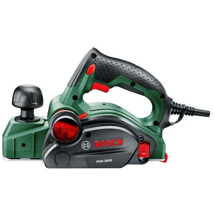 Bosch PHO 2100 Cepillo Eléctrico con Cable, 680W, Diámetro de Fresado 82 mm