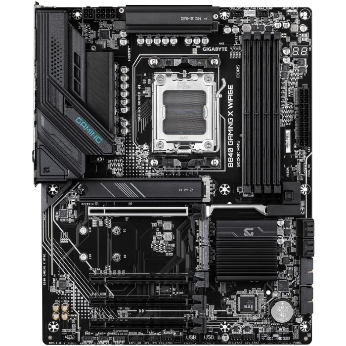 Gigabyte WF6E Placa Base (AM5) DDR5 Wi-Fi 6E Zócalo AM5 para AMD Ryzen 9000 Series ATX 1