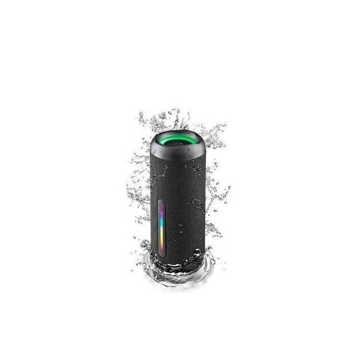NGS ROLLERFURIA2BLACK Altavoz Bluetooth Portátil 30W IPX7 Sonido Potente Resistente al Agua