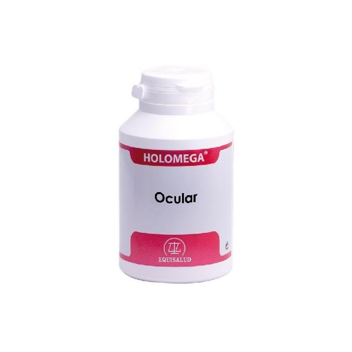 Holomega Ocular con Vitaminas A, B2, C, E, Zinc, Selenio y Luteína para Visión Normal y Protección Oxidativa - 180 Cápsulas