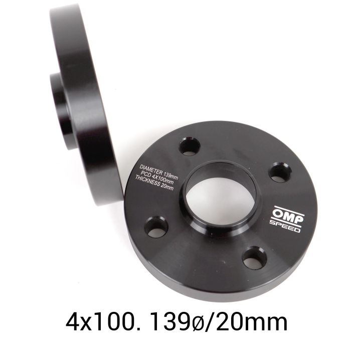 Omp OMPS08022001 Juego de Separadores Doble Centraje 20 mm 4x100 CB 54.1 3