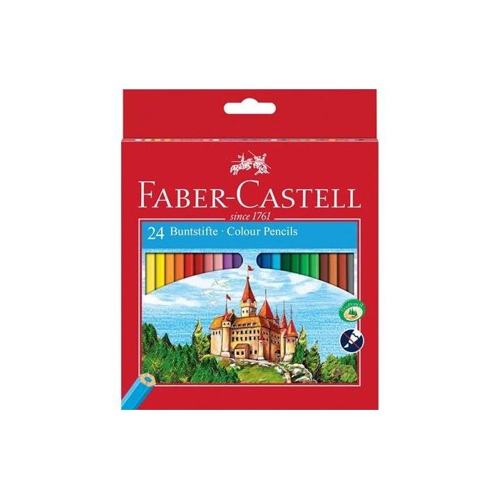 Faber Castell Lápices De Colores Classic C-Surtidos Estuche 24 Ud