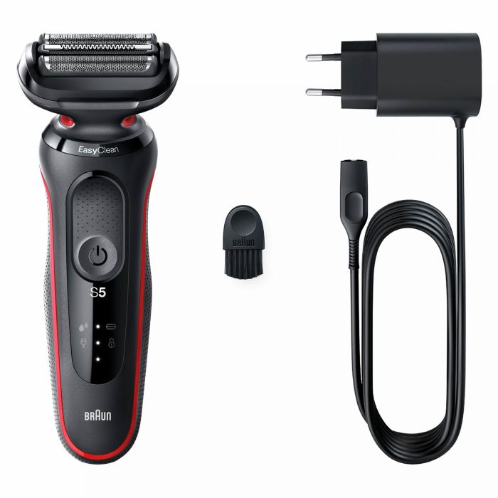 Maquinilla de Afeitar Eléctrica Braun 51-B1000s Rojo 4 Maquinilla de Afeitar Eléctrica Braun 51-B1000s Rojo 4