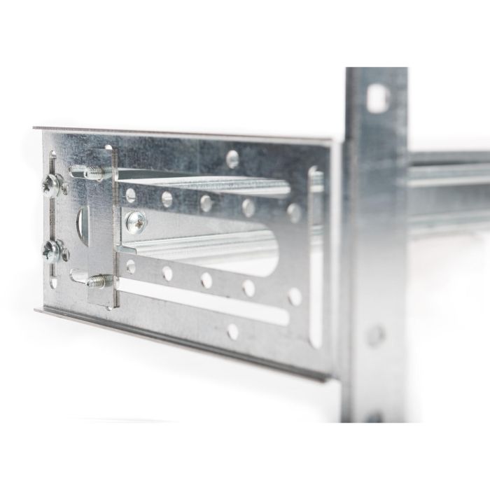 Digitus 4HE 19" Soporte para Carril DIN 4U Acero Galvanizado Plata 6