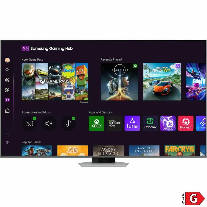 Smart TV Samsung TQ75Q80DATXXC 4K Ultra HD 75" QLED 1