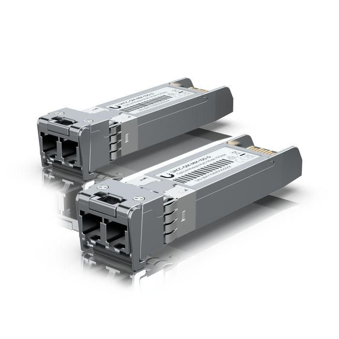 Ubiquiti Módulo Óptico Multi-Modo SFP+ 10G 2x LC hasta 550m - Transceptor de Fibra Duplex
