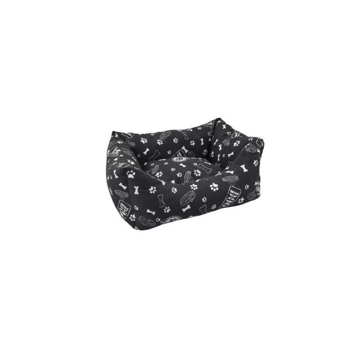 Nayeco Cama para Perros Cuadrada 59x50x20 cm, Lavable, Suave, Borde Elevado, Relleno Alta Recuperación, Alivio Articular y Muscular, Colores Surtidos 0 Nayeco Cama para Perros Cuadrada 59x50x20 cm, Lavable, Suave, Borde Elevado, Relleno Alta Recuperación, Alivio Articular y Muscular, Colores Surtidos 0