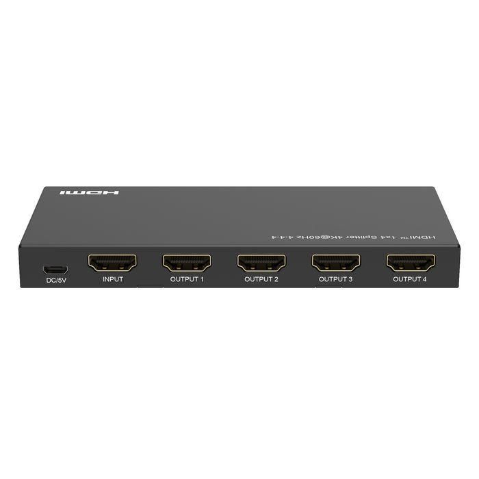 MicroConnect 4K@60Hz HDMI Splitter 1x4, 4:4:4 3 MicroConnect 4K@60Hz HDMI Splitter 1x4, 4:4:4 3