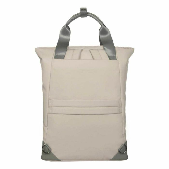 Targus TBB65113GL Mochila Convertible Bolso Tote para Portátil 16" EcoSmart, Piel Vegana, Resistente al Agua, Roble 5