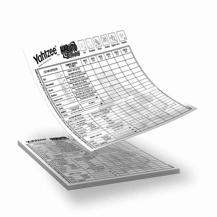 Juego de fiesta Winning Moves Yahtzee Naruto Shippuden 1