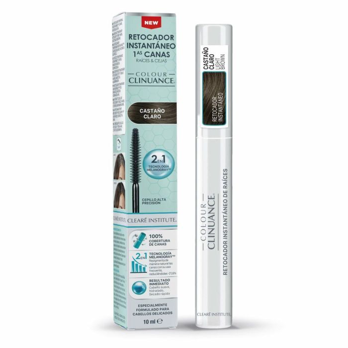 Tinte para Cejas Clearé Institute COLOUR CLINUANCE Castaño Claro 10 ml Tinte para Cejas Clearé Institute COLOUR CLINUANCE Castaño Claro 10 ml