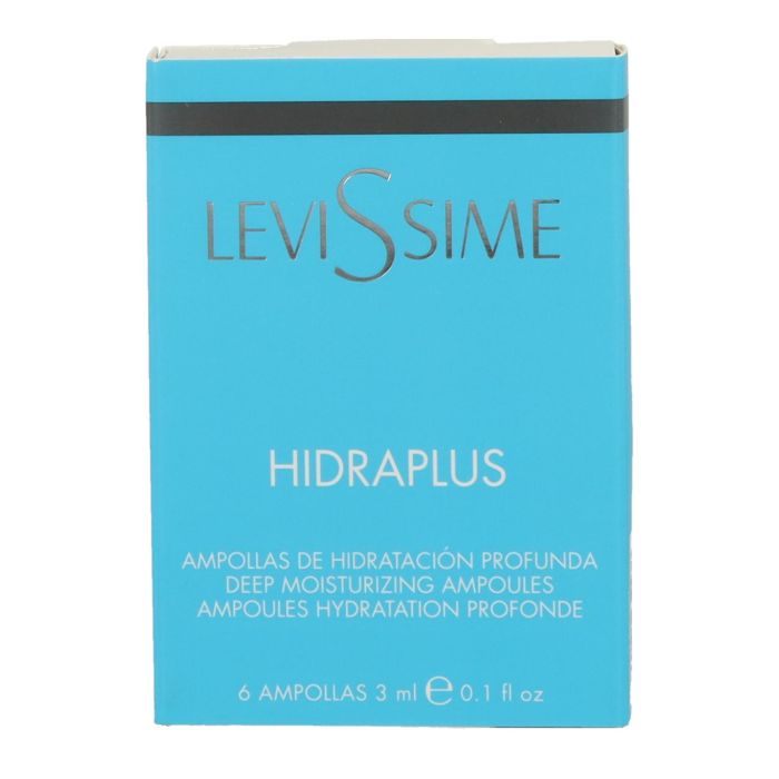 Levissime Ampollas Hidraplus Hidratación Profunda 6x3 Ml para Pieles Secas